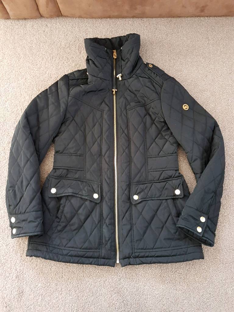 michael kors black coat tk maxx